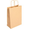 BOLSA Papel Asa 20 x 10 x 29 250u Kraft