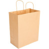 BOLSA Papel Asa 26 x 14 x 32 250u Kraft