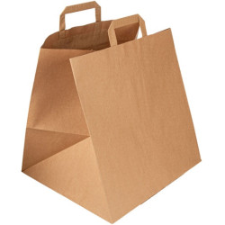 BOLSA Papel Asa 36 x 31 x 36 125u Kraft