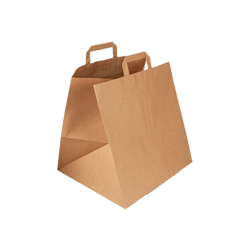 BOLSA Papel Asa 36 x 31 x 36 125u Kraft