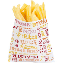 BOLSA Papel Papa 12 x 8 x 12 100g 1000u x 5