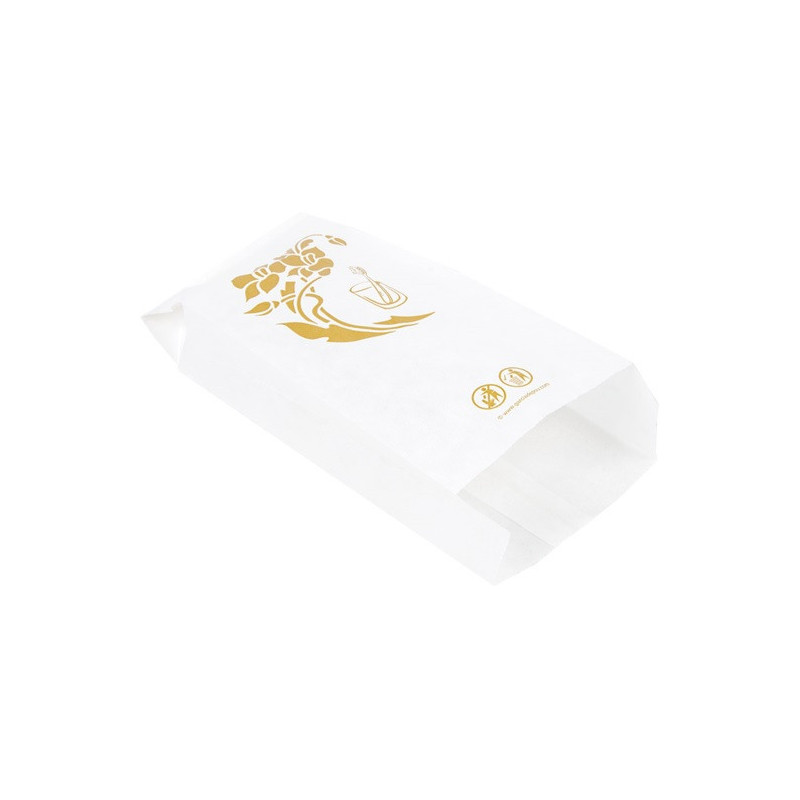 PRECINTO Vaso 19 x 18 500u Papel Oro