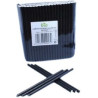 CAÑITA 14cm 0.6 100u x 10 Negra