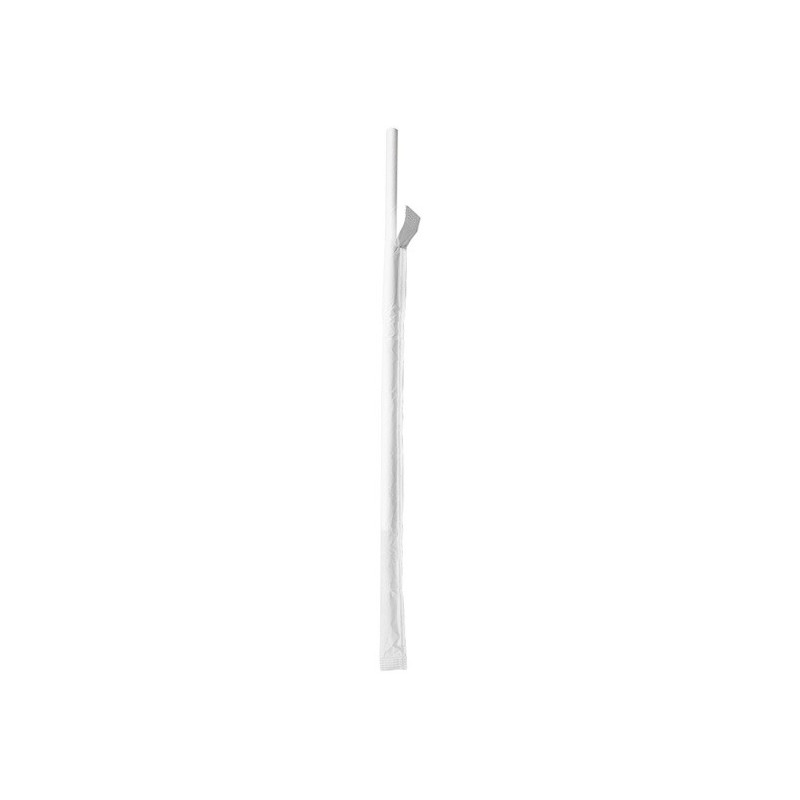 CAÑITA Enfundada 0.6 x 20cm 250u Blanca