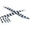 CAÑITA Flexible 20cm 0.6 100u 50 Blan-Negra