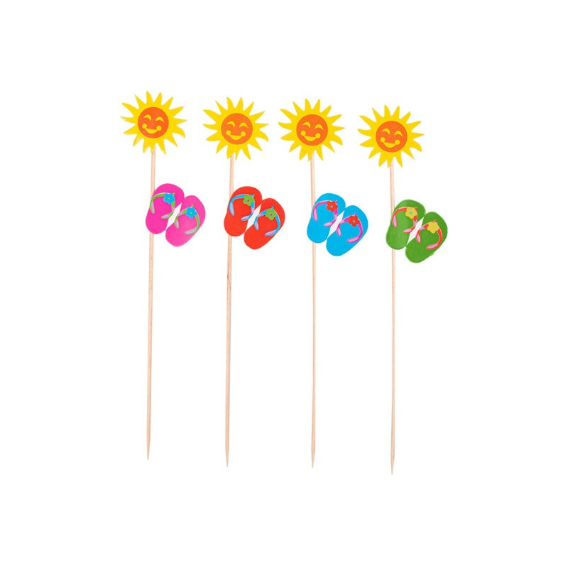 Adorno Helado Girasoles 100u