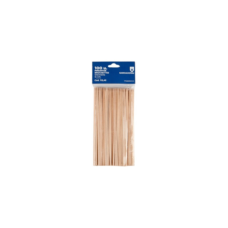 BROCHETA 15cm 100u x 20