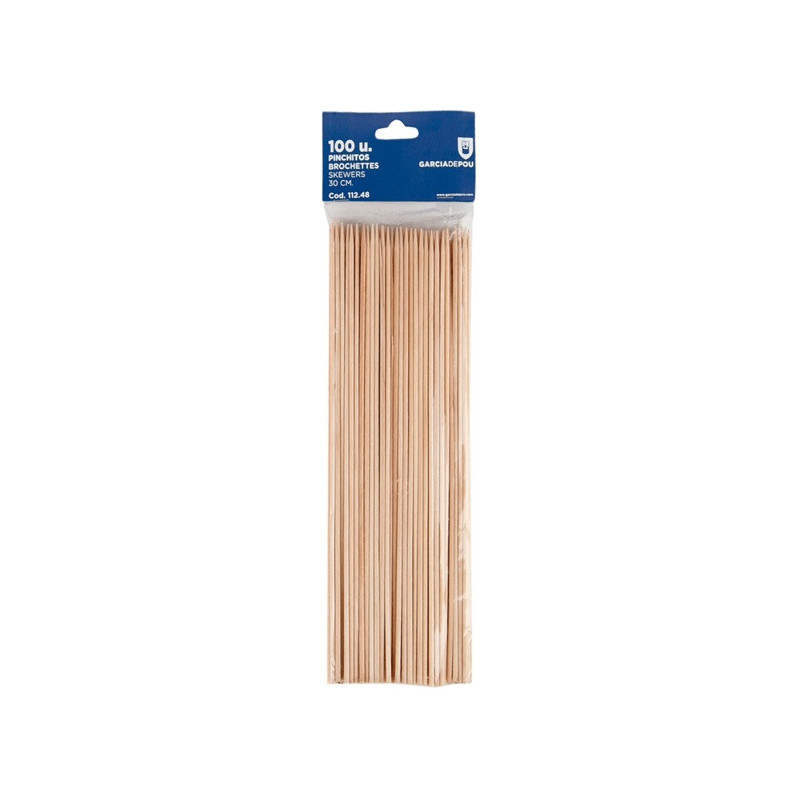 BROCHETA 30cm 100u x 20