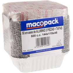 TAPA Env. Alum. 12 x 14 100u x 12 500cc