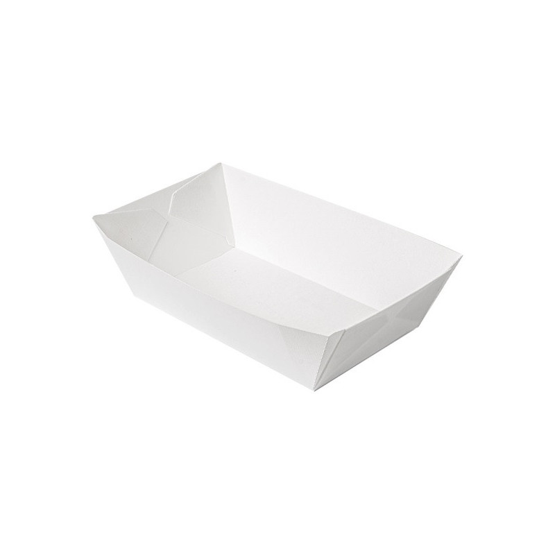 BARQUILLA Carton (17 x 9 x 6) 100u x 6 Blanca