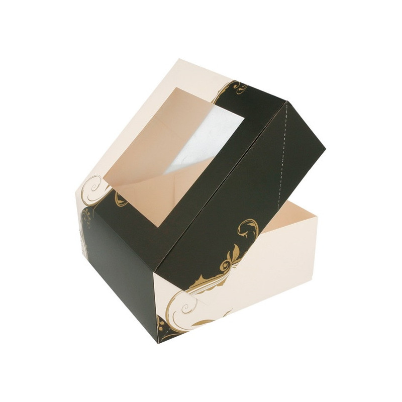 CAJA Pasteleria Ventana 18 x 18 x 7.5 50u