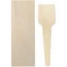 CUCHARA Helado Madera 7cm 50u x 20 Enfundada