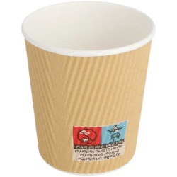 VASO Carton Doble 180ml 6 onza x 100u