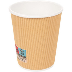 VASO Carton Doble 240ml 8 onza x 100u