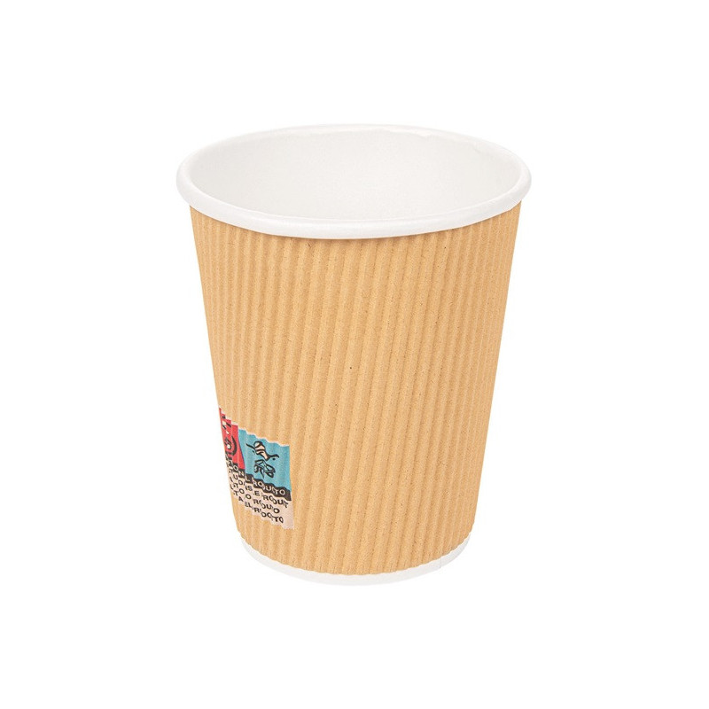 VASO Carton Doble 240ml 8 onza x 100u