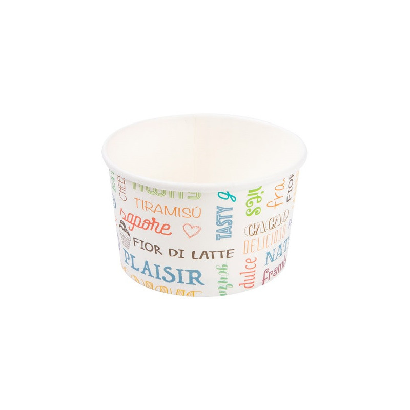 Vaso Helado carton 240cc 50u Parole