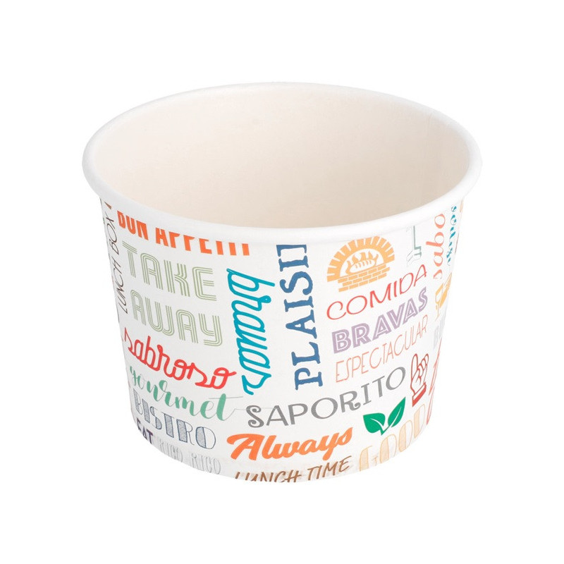Vaso Helado Carton 500cc 50u x 10