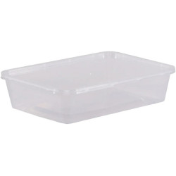 ENVASE Plast Duro 650cc 50u x 10