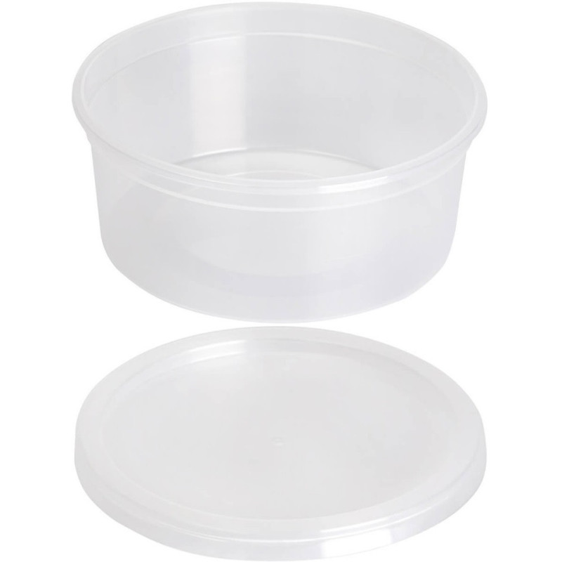 TAPA Vaso Transp 360cc 50u Cupula