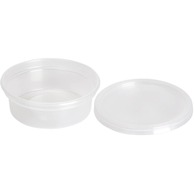 TARRINA Plast 250cc 50u x 10 Tapa