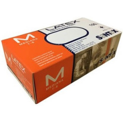 GUANTES Latex M 100u