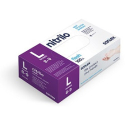 GUANTES Nitrilo Azúl G 100u
