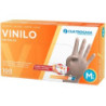 GUANTES Vinilo M 100u sin polvo