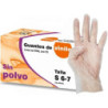 GUANTES Vinilo P 100u sin polvo