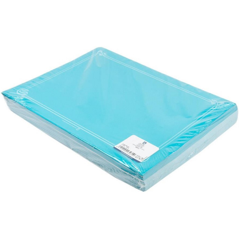 MANTELIN Azul Turquesa 43 x 31 500u x 4