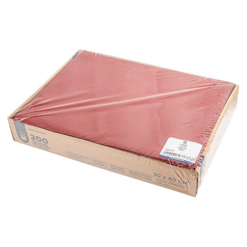 MANTELIN Burdeo 30 x 40 200u Spunbond