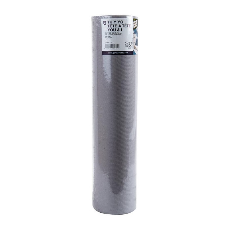 MANTELIN Rollo Gris 40cm x 24m