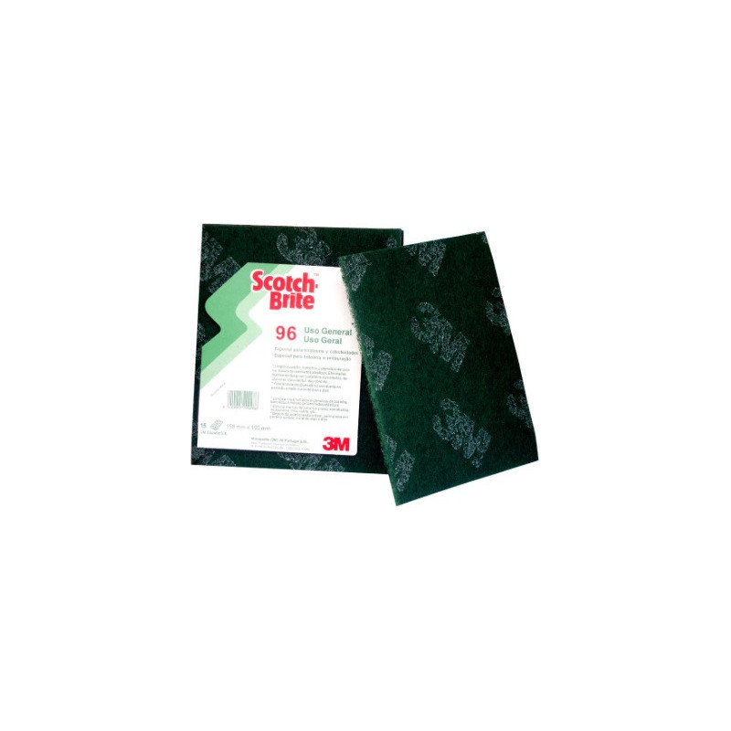 ESTROPAJO Fibra Verde 15.8 x 12 15u S.Brite