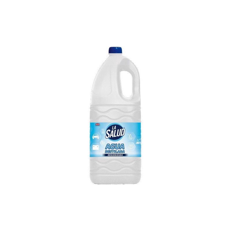 AGUA Destilada 5L x 3u La Salud