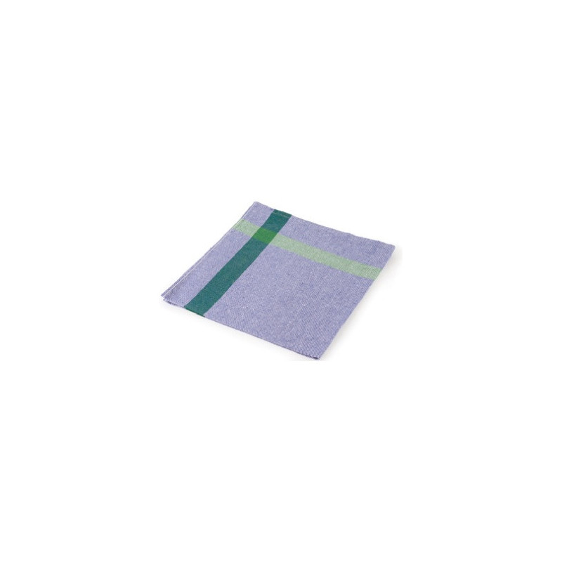 PAÑO Vajilla 55 x 55 12u Azul pla