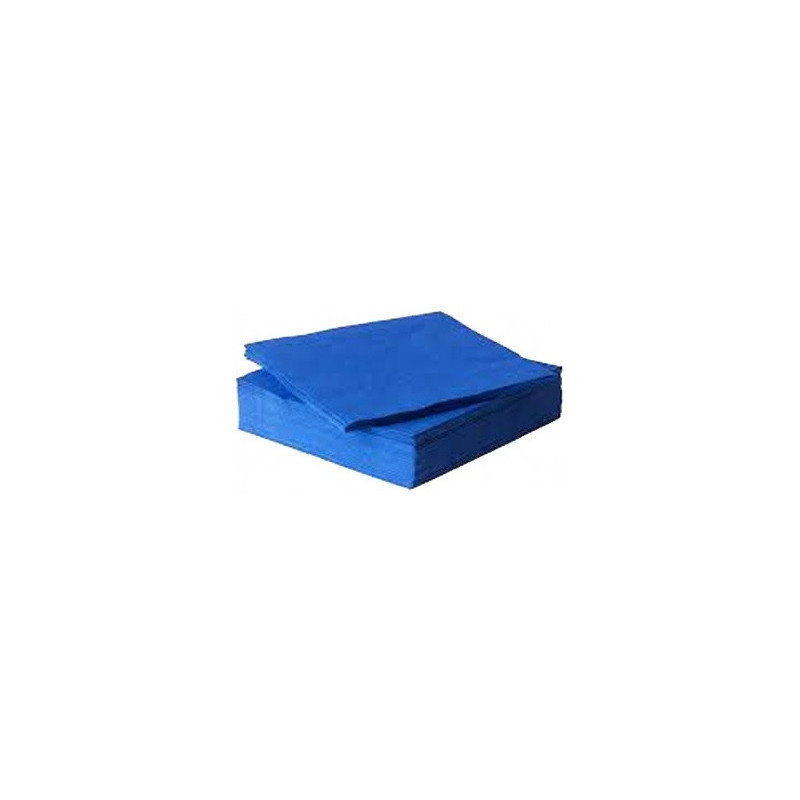 SERV Doble Azul Turquesa 40 x 40 100u x 18 Luysa