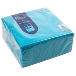 SERV Doble Azul turquesa T 40 x 40 50u x 24