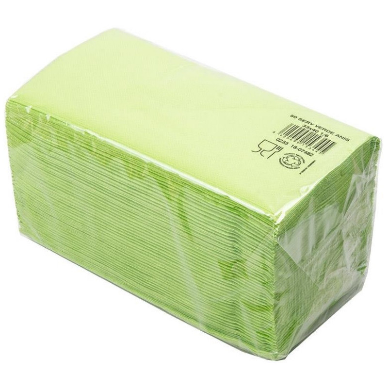 SERV Doble Pistacho 1-6 33 x 40 50u x 40