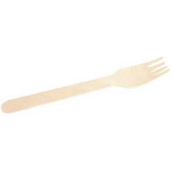TENEDOR Madera 100u x 20